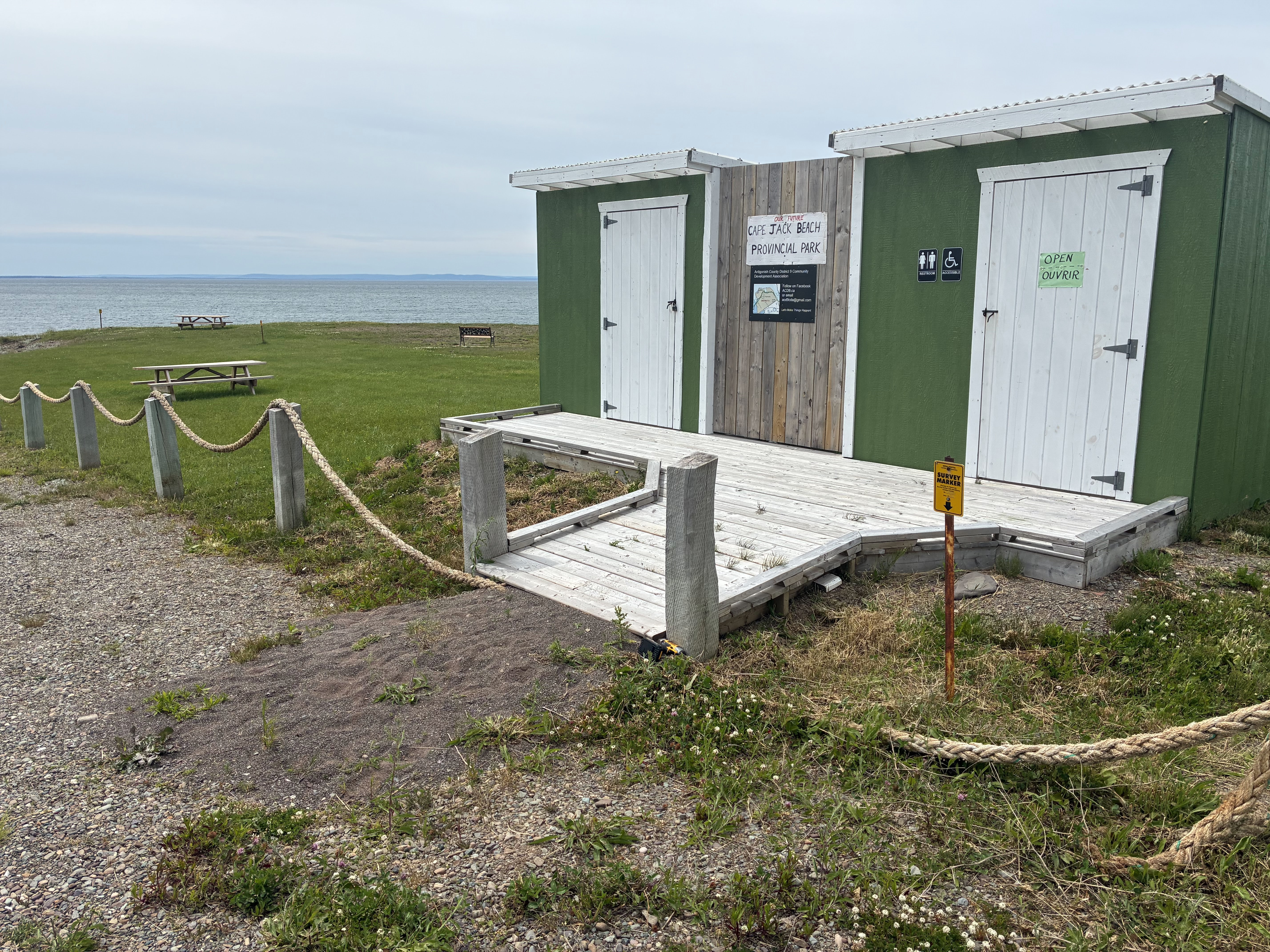 Change Toilet rooms Beach